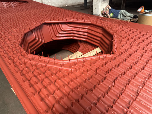Durable Flange Connection Boilers Spare Parts 1000mm Length