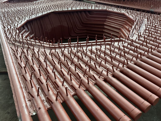Dimension Of Tube 38.1*3.2 Boiler Membrane Wall Construction High Performance