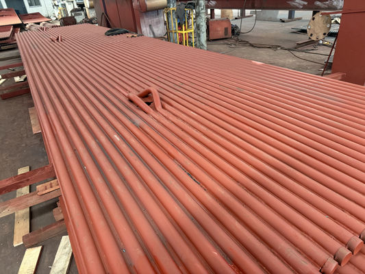 Dimension Of Tube 38.1*3.2 Boiler Membrane Wall Construction High Performance
