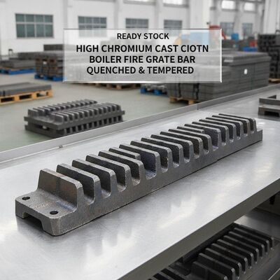 Ready Stock High Chromium Cast Iron Boiler Fire Grate Bar Quenched and Tempered for Coal Fired Steam Boiler