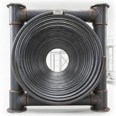 T91 Alloy Steel Boiler Superheater Coil Tube Bundle with 650°C Max Temp and Anti-Corrosion Coating for Industrial Steam Boilers