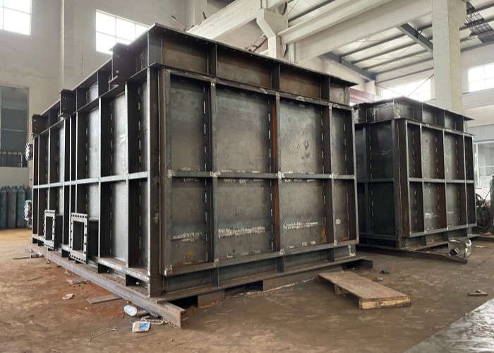 Power Station Boiler Stack Economizer With Fin Material Copper And Steel